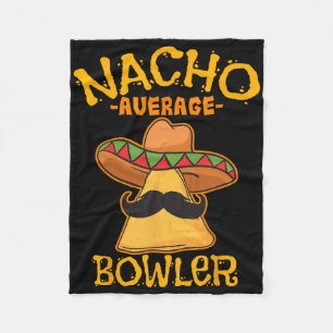 Cobertor De Velo Nacho Média Bowler Boliche Mexicana Cinco De Mayo