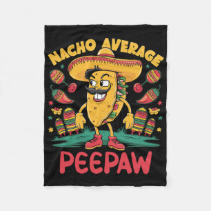 Cobertor De Velo Nacho Média Bunnyaw Mexicano Vinculando Cinco De M