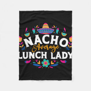 Cobertor De Velo Nacho Média de Almoço Lady Cinco De Mayo Correspon