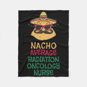 Cobertor De Velo Nacho Média de Radiação Oncologia Enfermeira Cinco