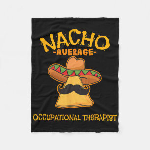 Cobertor De Velo Nacho Média de Terapista Ocupacional Cinco De Mayo