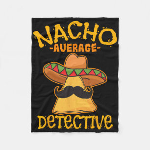 Cobertor De Velo Nacho Média Detetive Investigador Informador Cinc