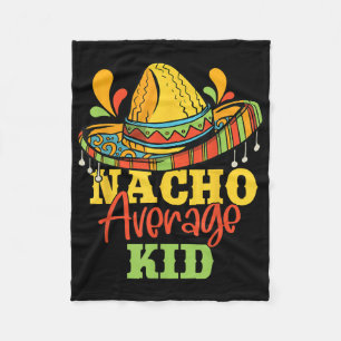 Cobertor De Velo Nacho Média Kid Cinco De Mayo Correspondência Mexi