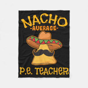 Cobertor De Velo Nacho Média P.e. Professora Mexicana Cinco De Mayo