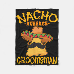 Cobertor De Velo Nacho Média Padrinho de casamento Melhor Homem Cas
