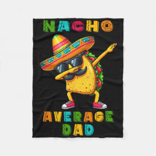 Cobertor De Velo Nacho Média Pai Dabbing Taco Cinco De Mayo Mexican