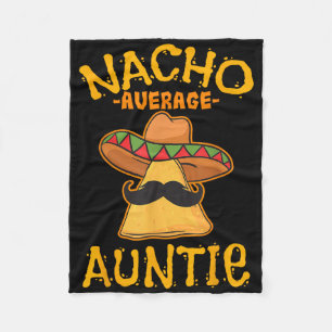 Cobertor De Velo Nacho Média Tia Mexicana Cinco De Mayo Tia Fi