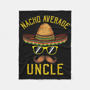 Cobertor De Velo Nacho Média Tio Engraçado Cinco De Mayo Mexicano T