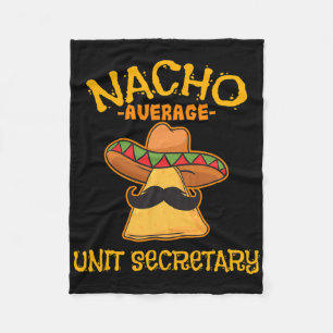 Cobertor De Velo Nacho Médio Secretário da Unidade Mexicana Cinco D