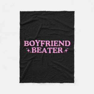Cobertor De Velo Namorado Beater Unhinged Gen Z Y2k Funny Sarcasti