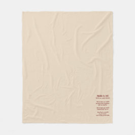 Cobertor De Velo Nana & Me Cuddle Blanket