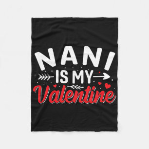 Cobertor De Velo Nani é meu Dia dos Namorados engraçado