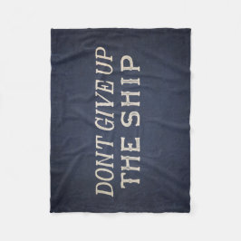 Cobertor De Velo Não dê acima o navio