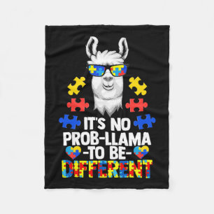 Cobertor De Velo Não é Prob-llama ser diferente do autismo Mulheres