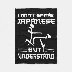 Cobertor De Velo Não Falo Japonês Mas Entendo Coisas Engraçadas