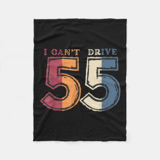 Cobertor De Velo Não Posso Dirigir 55 Lenda 1970 Aniversário de 55 