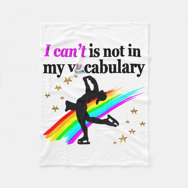 COBERTOR DE VELO NÃO POSSO ESTAR NA MINHA PAREDE VOCABULÁRIA (Frente)