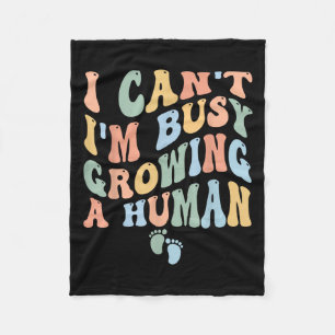 Cobertor De Velo Não posso estar ocupado cultivando um humano