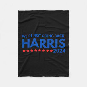 Cobertor De Velo Não Retornando Kamala Harris Design 2024