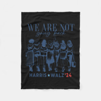 Cobertor De Velo Não Vamos Voltar A Kamala Harris Waltz 24 Madam