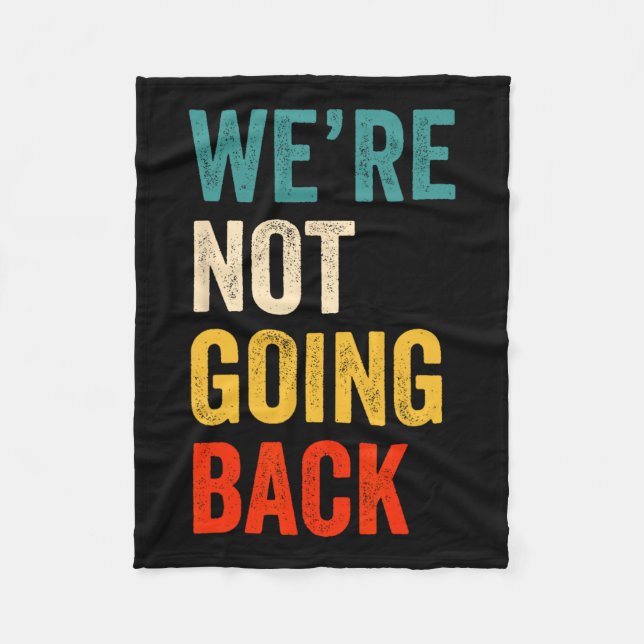 Cobertor De Velo Não vamos voltar a votar pelo presidente Kamal em  (Frente)