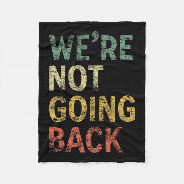 Cobertor De Velo Não vamos voltar a votar pelo presidente Kamal em  (Frente)