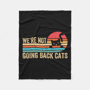 Cobertor De Velo Não Volta Gatos Engraçados Retro De Vintage Cat 20
