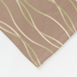 Cobertor De Velo Napolitano Macchiato Pistachio Ribbons.