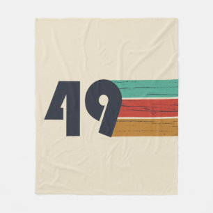 Cobertor De Velo nascer de aniversário de 1949