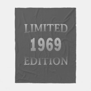 Cobertor De Velo nascer de aniversário de 1969