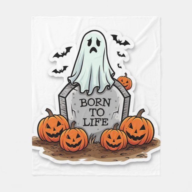 Cobertor De Velo Nascer de ser vida (Frente)