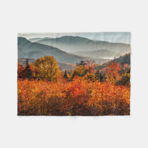 Cobertor De Velo Nascer do sol na Kancamagus Highway Overlook New H