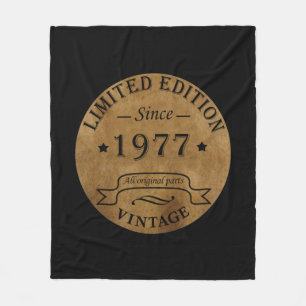 Cobertor De Velo Nascer em 1977 Vintage Classic