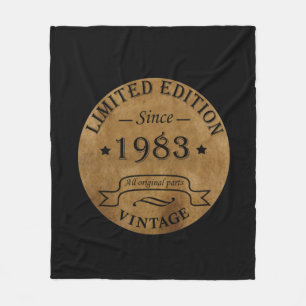 Cobertor De Velo Nascer em 1983 vintage clássico