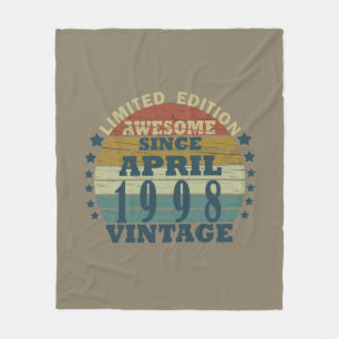 Cobertor De Velo Nascer em abril de 1998