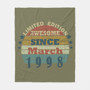 Cobertor De Velo Nascer em março de 1998