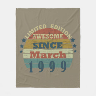 Cobertor De Velo Nascer em março de 1999