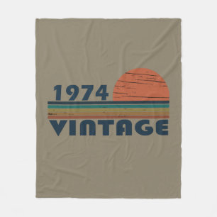 Cobertor De Velo Nascer em presente de aniversário de 1974