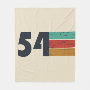 Cobertor De Velo nascer em presente de aniversário de 70 de 1954