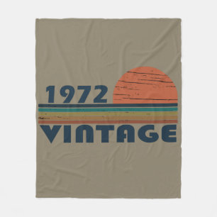 Cobertor De Velo Nascer no pôr do sol clássico de 1972