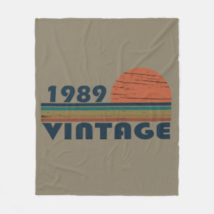 Cobertor De Velo Nascer no pôr do sol clássico de 1989