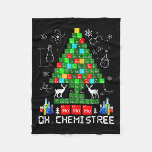 Cobertor De Velo Nascer Quimistree Engraçado Ciência Engraçada Árvo