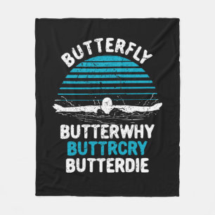 Cobertor De Velo Natação - Borboleta Butterfly
