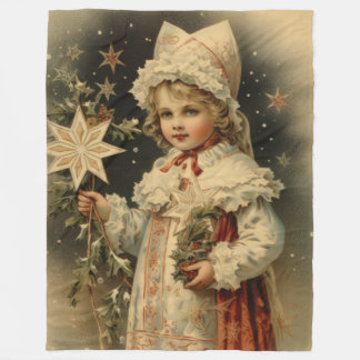 Cobertor De Velo Natais vintages de sussurro de inverno