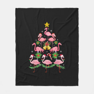 Cobertor De Velo Natal - Árvore de Natal Bonita Flamingo