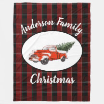 Natal da família Red Truck