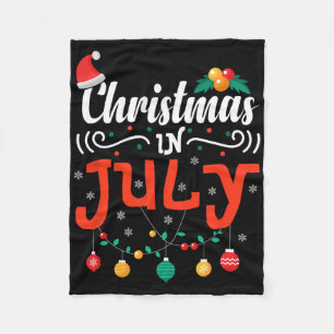 Cobertor De Velo Natal Em Julho Férias De Natal Homens Mulheres