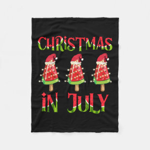 Cobertor De Velo Natal Em Julho Melancia Xmas Tree Summer Men