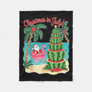Cobertor De Velo Natal Em Julho Watermelon Xmas Tree Papais noeis B