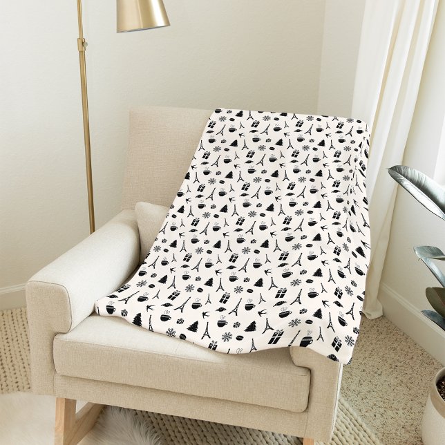 Cobertor De Velo Natal em Paris | Padrão (Criador carregado)